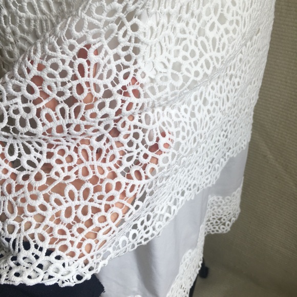 Elie Tahari Architectural Modern Lace Sheath Dress - Picture 6 of 8